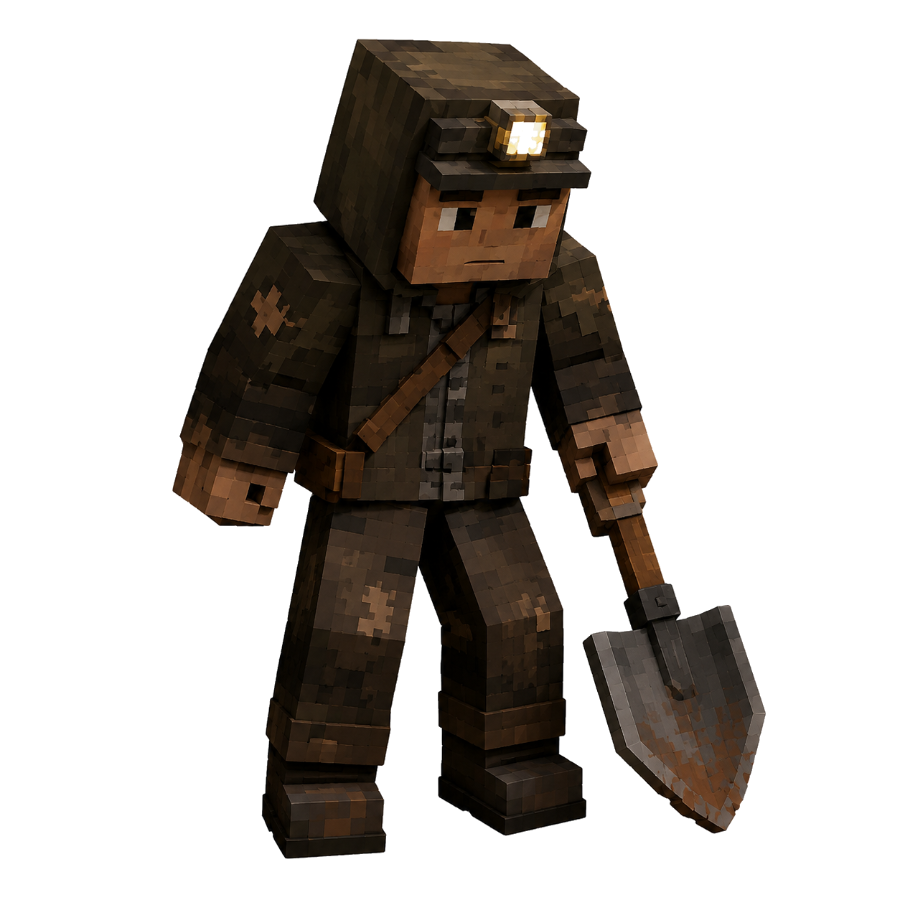 Trencher character portrait